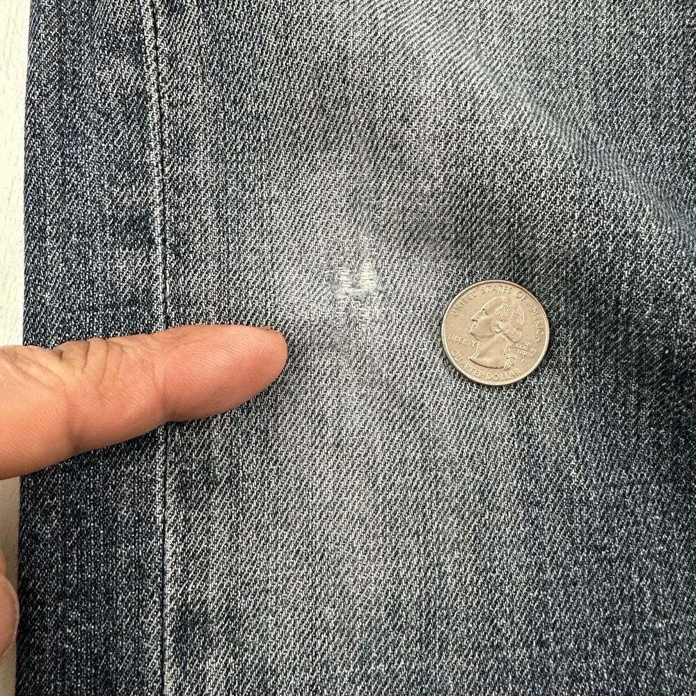 Y2K Levi’s 527 Boot Cut Jeans Men’s Fits 36x32 Blue Distressed Cowboy Whiskered